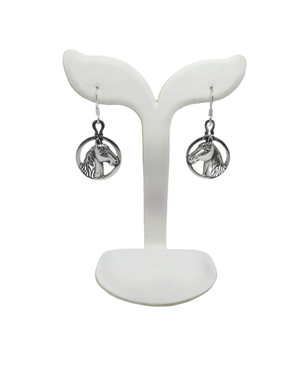 Sterling Horsehead Earrings