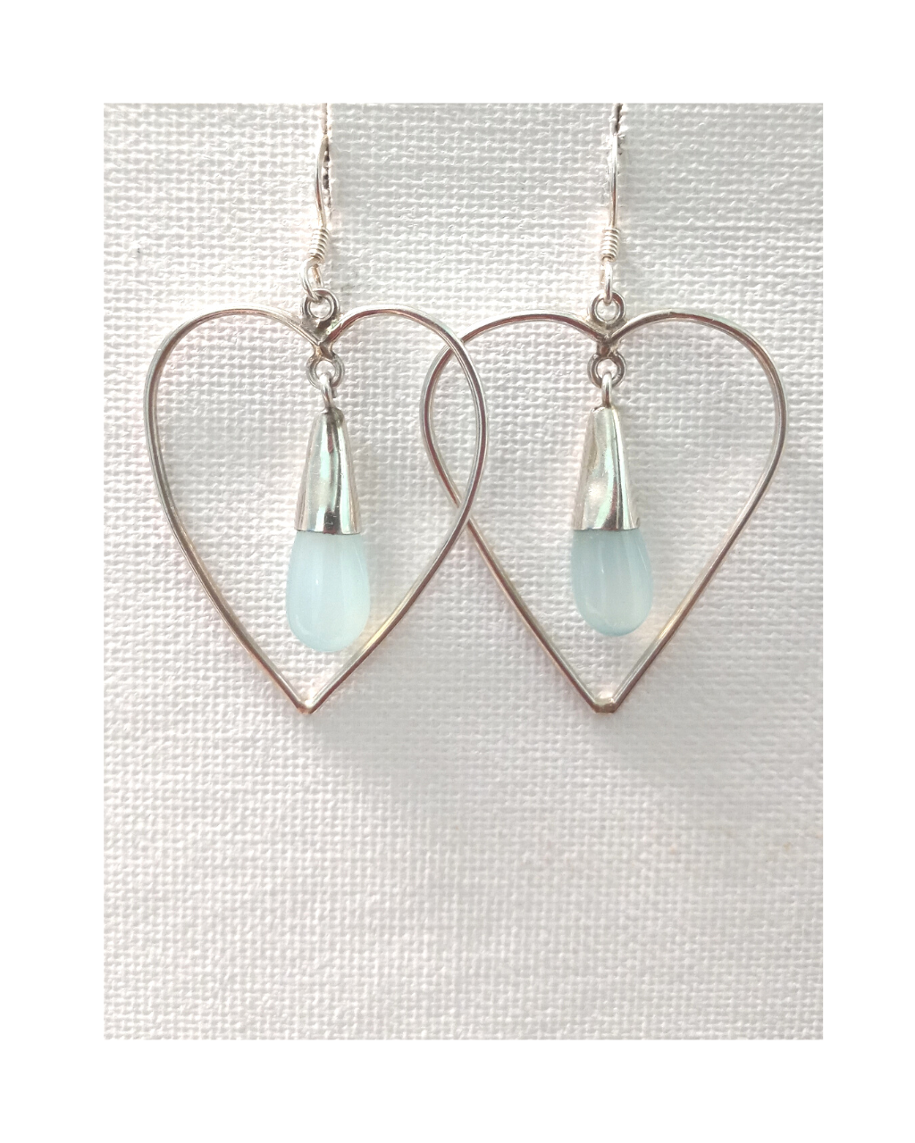 Birdie Chalcedony Hearts Earrings online